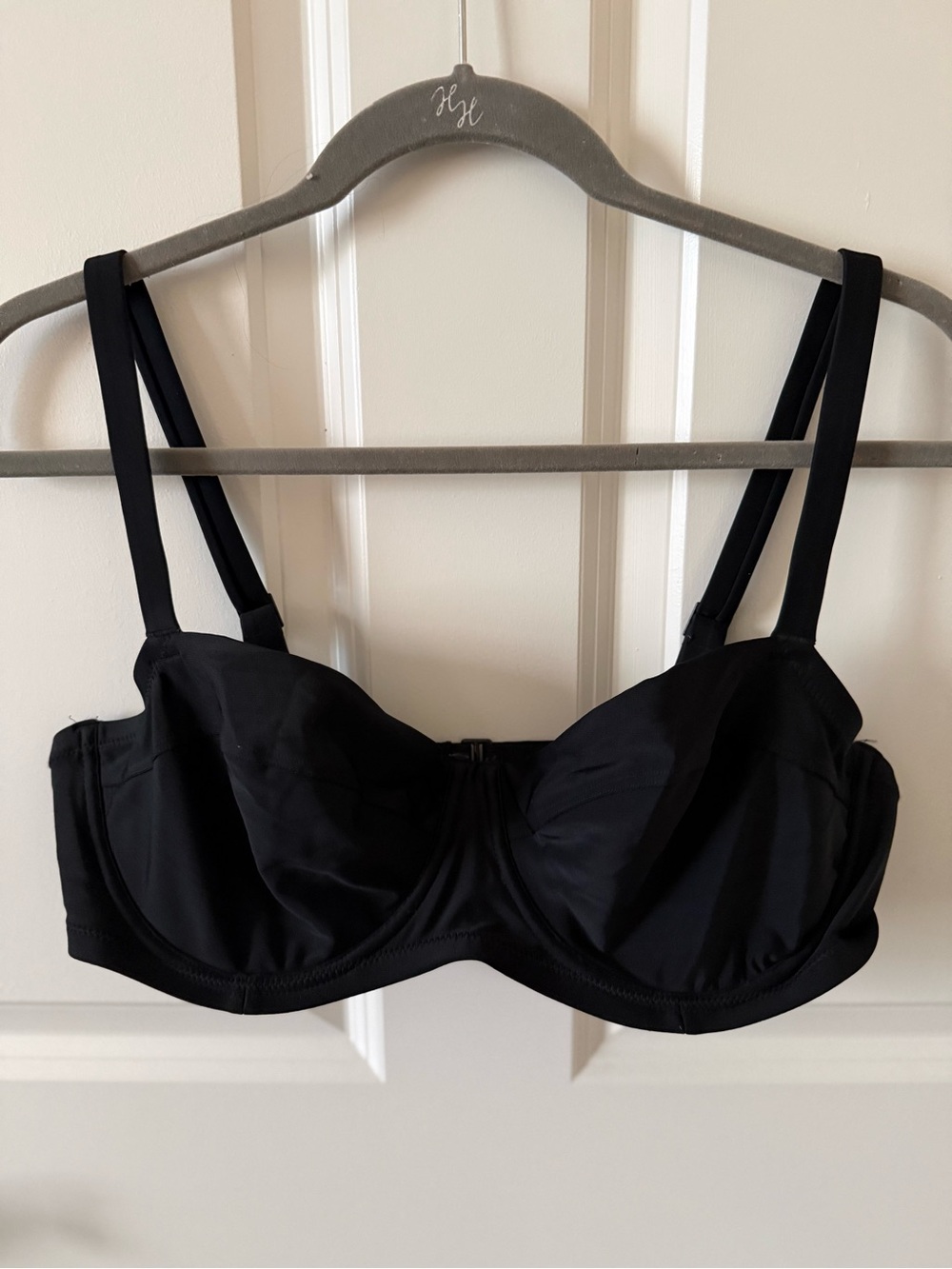 ☀️ Summer Sale!Aerie Black Unlined Underwire Bikini Top - Picture 3 of 8